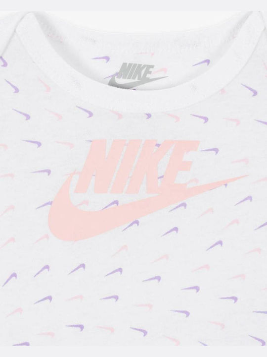 Nike Σετ Φορμάκι με Παντελόνι Ροζ 2τμχ