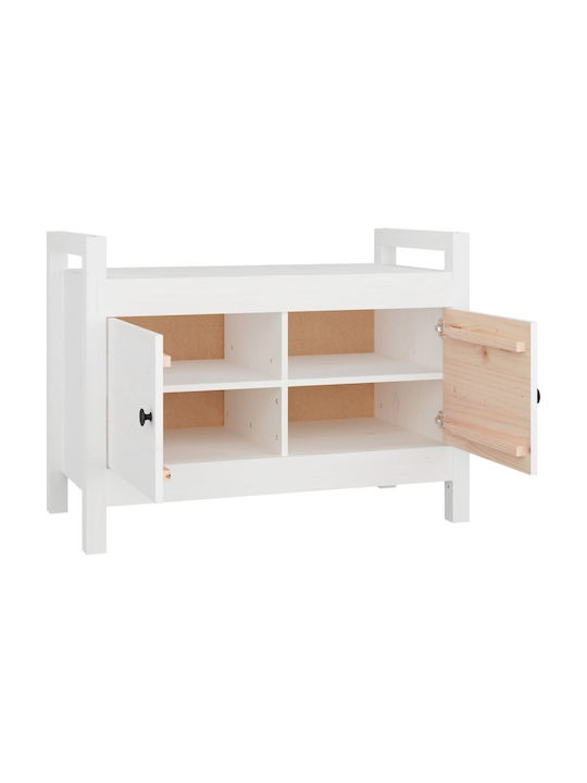 Entry Furniture with Shoe Rack & Bench 80x40x60cm