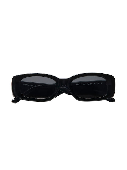 Chimi 10 Damen Sonnenbrille mit Kunststoff Gestell Black