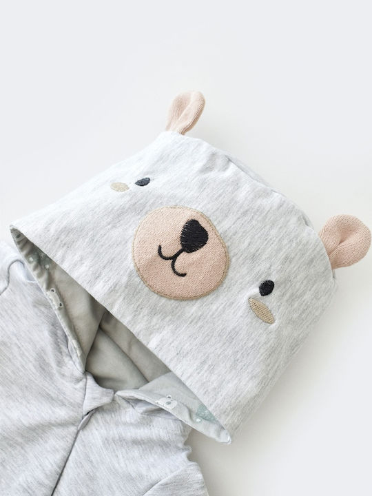 Biorganic Hug Me Set Baby Strampler Langärmliges Gray