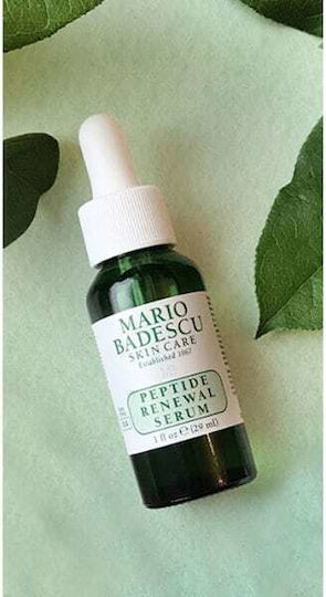 Mario Badescu Peptide Renewal Moisturizing & Anti-aging Serum Face with Peptides for Detoxification 29ml