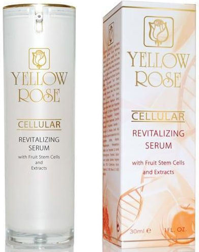 Yellow Rose Cellular Revitalizing Anti-aging Serum Face with Vitamin C & Hyaluronic Acid 30ml
