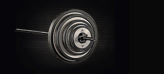 adidas Scheibenset Gummierte 1 x 2.5kg Φ25mm