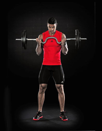 adidas ​Curl Bar Φ25mm with Spinlock
