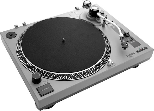 Lenco L-3810 Turntables with Preamplifier Gray