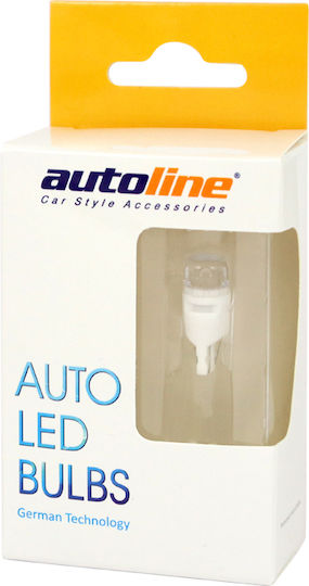 Autoline Lamps Car Ceramics T10 LED White 12V 2pcs