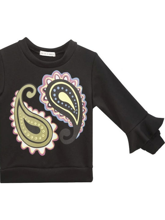 Kinder-Sweatshirt Schwarz