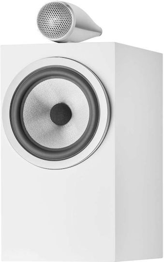 Bowers & Wilkins 705 S3 Pair of Hi-Fi Speakers Bookself 120W 2 No of Drivers W19.2xD29.7xH34.5cm. White