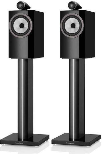 Bowers & Wilkins 705 S3 Pair of Hi-Fi Speakers Floor 120W 2 No of Drivers W19.2xD29.7xH34.5cm. Black