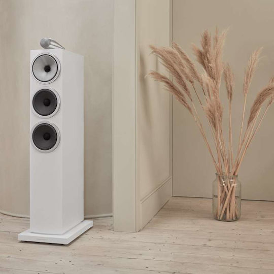 Bowers & Wilkins 703 S3 Pereche Boxe Hi-Fi pardoseală 200W L19.2xA31.6xÎ101cm. Alb