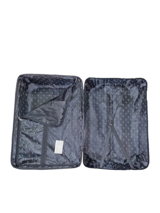 Rain Cabin Hard Travel Suitcase Petrol with 4 Wheels Height 55cm