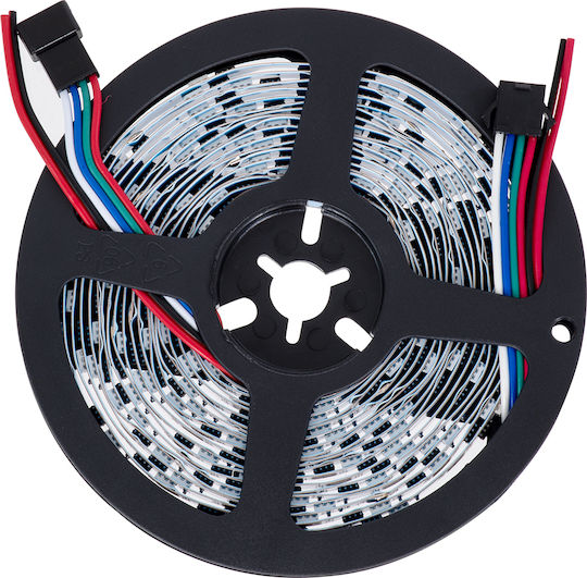GloboStar LED Strip 12V Warm White Light 5m Type SMD5050