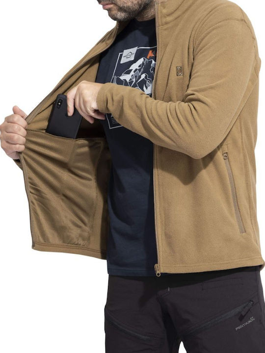 Pentagon Tac Maven Elk Hunting Cardigan Fleece Coyote