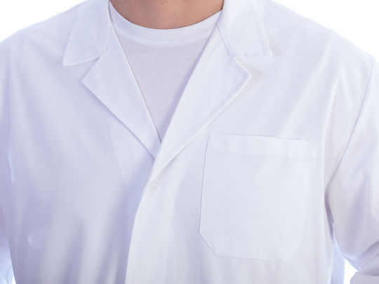 Gima Unisex Halat medical de pansament Alb