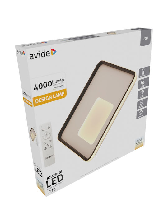 Avide ADO3S-HOLXL-2.4G Πλαφονιέρα 55εκ. LED με Τηλεχειριστήριο Avide ADO3S-HOLXL-2.4G Πλαφονιέρα 55εκ. LED με Τηλεχειριστήριο