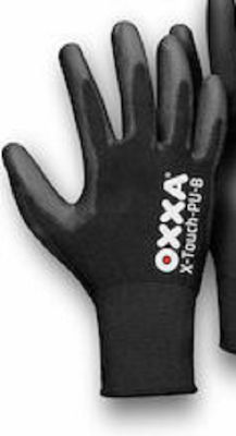 Oxxa Safety X-Touch Mănuși de Lucru Negre Poliuretan 51-110