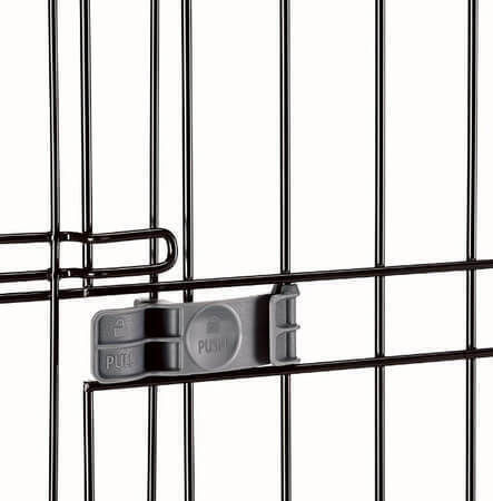 Ferplast Dog Wire Crate with 2 Doors 62x47x50cm