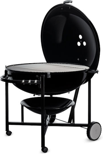 Weber Ranch Kettle Ανοξείδωτη Ψησταριά Κάρβουνου Kettle με Καπάκι 94x94εκ.