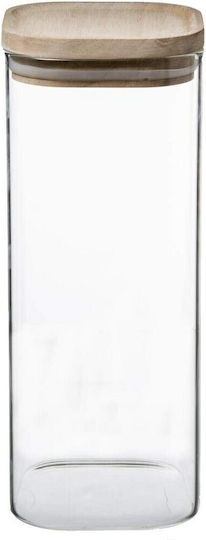 Secret de Gourmet Set 3 Stück Lebensmittelgläser Allgemeine Verwendung mit Luftdichtem Deckel Glas Transparent 3 Stück