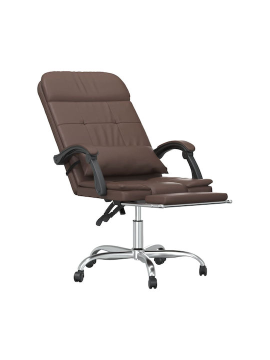 vidaXL Vdxl Office Chair Massage Brown