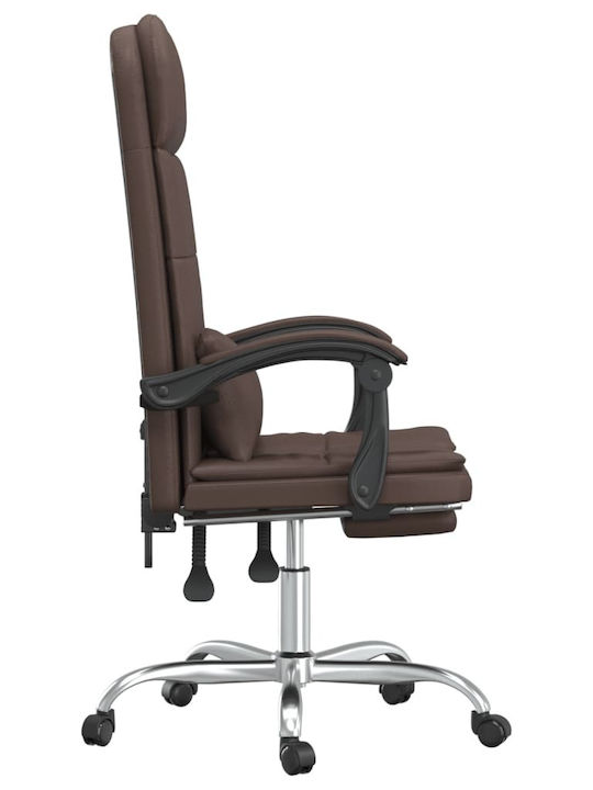 vidaXL Vdxl Office Chair Massage Brown