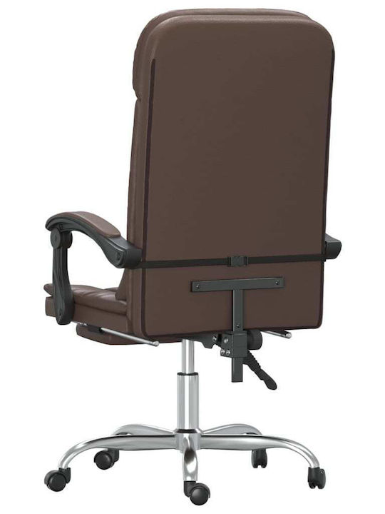 vidaXL Vdxl Office Chair Massage Brown