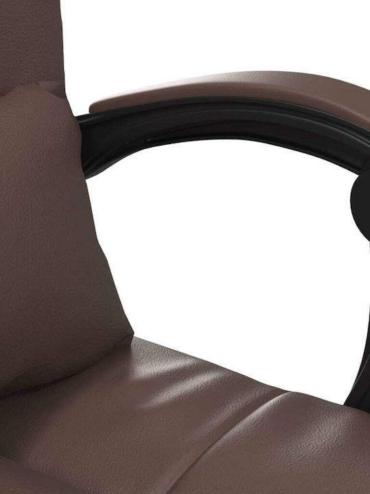 vidaXL Vdxl Office Chair Massage Brown