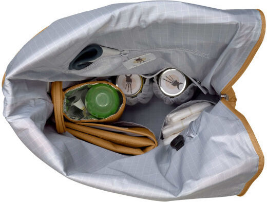 Laessig Diaper Bag Rolltop Curry 30x14.5x46cm.