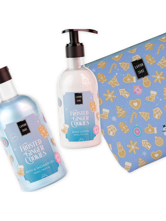 Lavish Care Frosted Ginger Cookies Комплект за грижа за кожата за Хидратация & Почистване на тялото