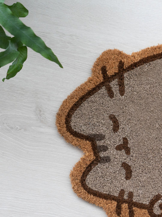 Grupo Erik Entrance Mat made of Coir Pusheen Beige 40x60cm