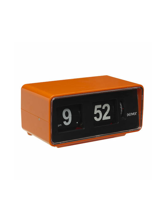 Denver Naranja Ceas Digital de Masă cu Alarmă & Radio CR-425