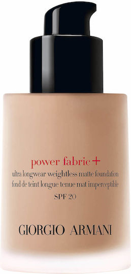 Giorgio Armani Power Fabric Foundation Mov/alb SPF25 5.25 30ml