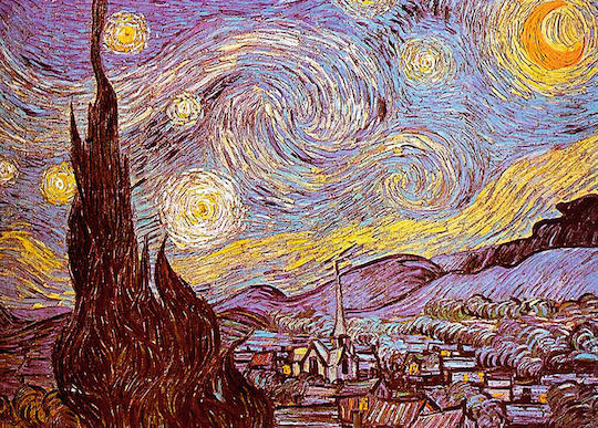 Van Gogh Ξαστεριά Puzzle 2D 1500 Piese