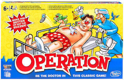 Hasbro Board Game Operation for 1+ Players 6+ Years 83933 (EN)