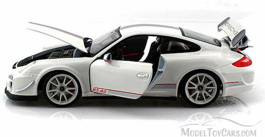 Bburago Porsche 911 GT3 RS 4.0 Car White 1:18 For 3+ Years