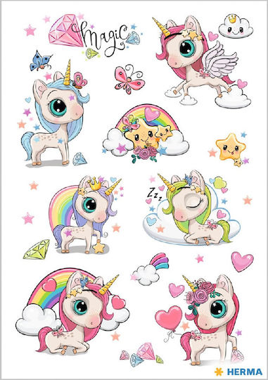 Herma Stickers Magic Unicorns