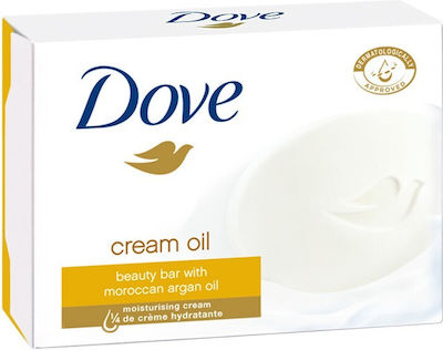 Dove Silk Cream Oil Baton de săpun pentru Mâinile , Fața & Corpul 100gr