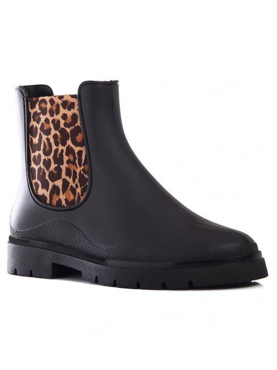 Ateneo low boots - Animal PVC