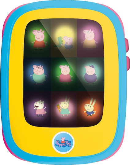 Lisciani Giochi Βρεφικό Laptop-Tablet Peppa Pig - Baby Tablet με Μουσική και Ήχους για 12+ Μηνών