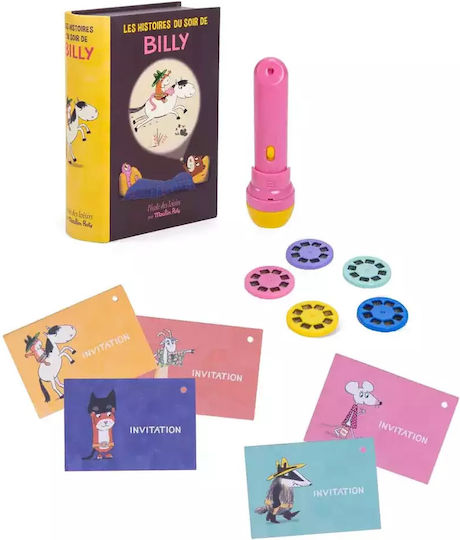 Moulin Roty Billy Proiector de Povești pentru 3+ ani Ani
