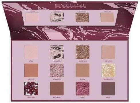Eveline Shocking Nudes Palette mit Lidschatten in Gepresster Form 9.6gr
