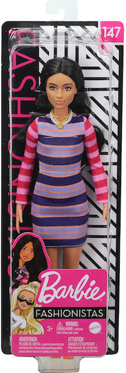 Barbie Brunette Hair Dress Кукла Фешънисти за 3+ години+ години