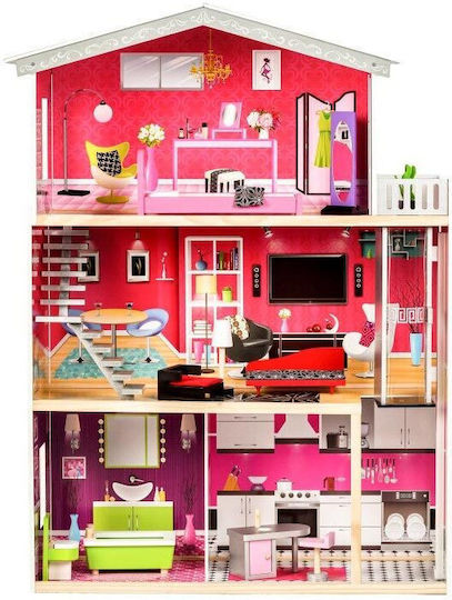 Ecotoys Holzpuppenhaus