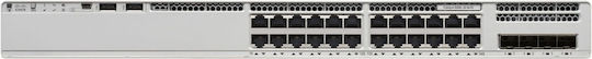 Cisco C9200-24T-A Managed L3 PoE+ Switch with 24 Gigabit (1Gbps) Ethernet Ports