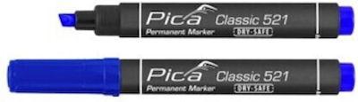 Pica Permanent Marker 6mm Blue