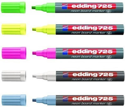 Edding 725 Neon Whiteboard Marker 5mm Blue