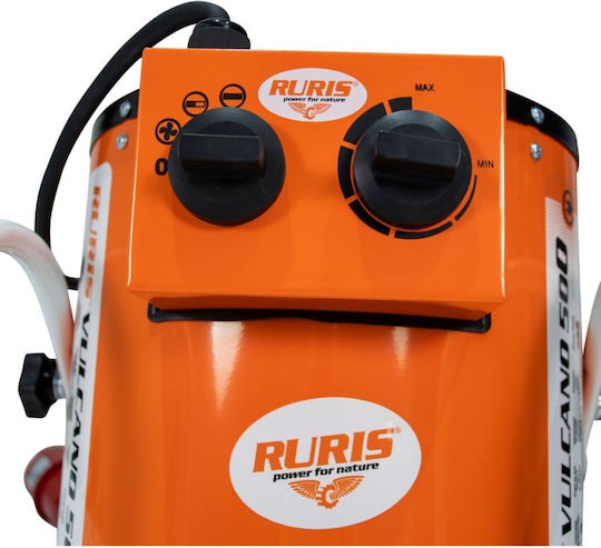 Ruris Βιομηχανικό Ηλεκτρικό Αερόθερμο Vulcano 900 9kW