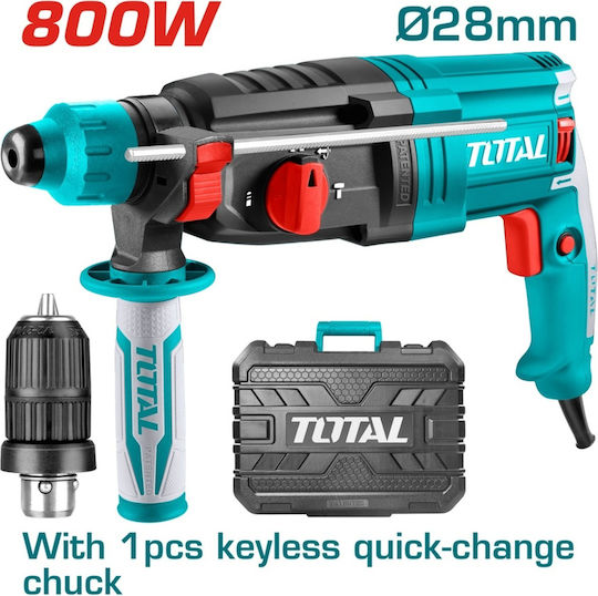 Total Percuție Ciocan rotopercutor Electrică 950W cu Suport SDS Plus TH309288-2
