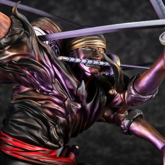 Megahouse One Piece: Roronoa Zoro Demon Spirit Kyuutouryuu Asura Excellent Model P.O.P Φιγούρα 17εκ.