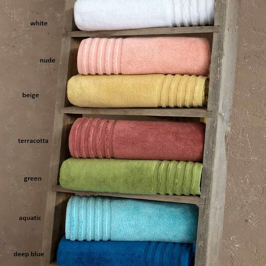 Nima Bath Towel Vista 90x150cm White Weight 700gr/m²